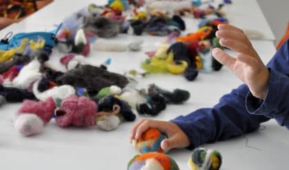 Kinder Kreativ Kurs „Mutkugel und Rasselball“