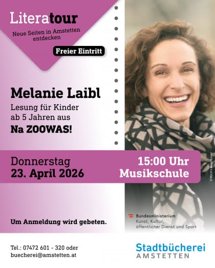 LiteraTour Kinderlesung mit Melanie Laibl