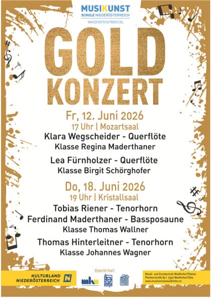 Goldkonzerte im Juni 2026