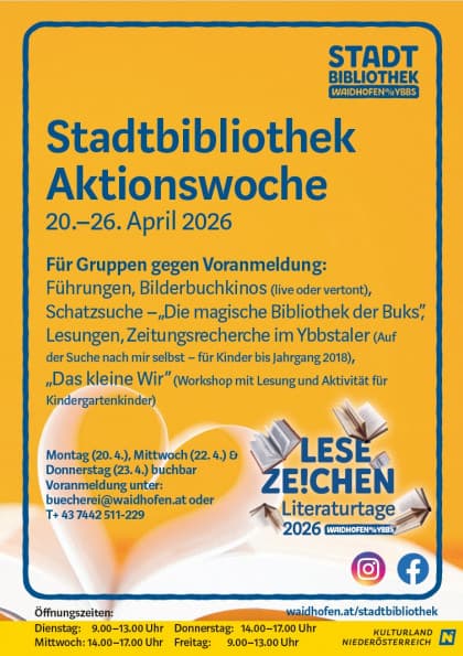 Literaturtage "Leseze!chen"