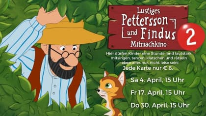 Lustiges Pettersson und Findus Mitmachkino