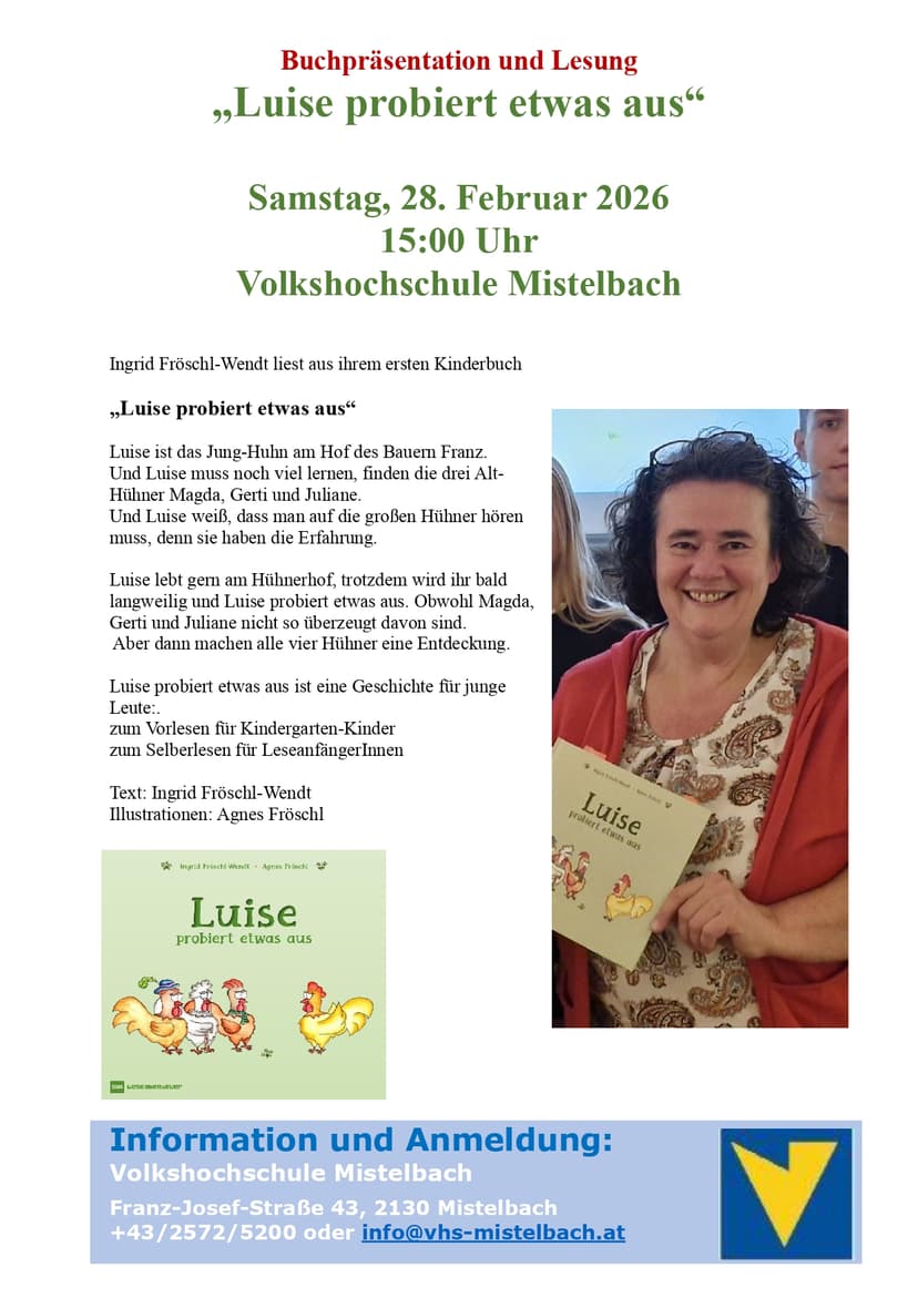 Luise probiert etwas aus