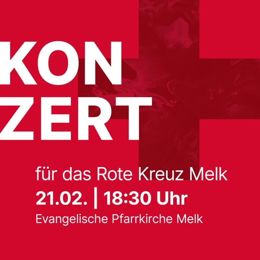 Konzert für das Rote Kreuz Melk